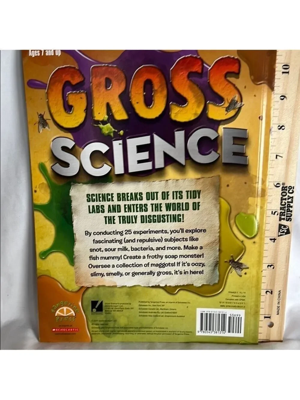 Gross Science Book by Scholastic